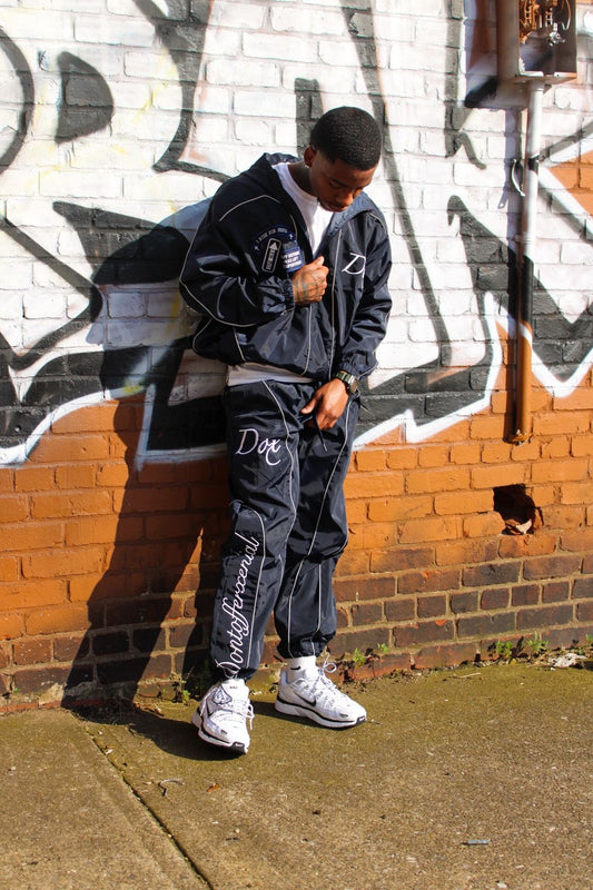 “I Ride For Jesus”- Navy Jumpsuit